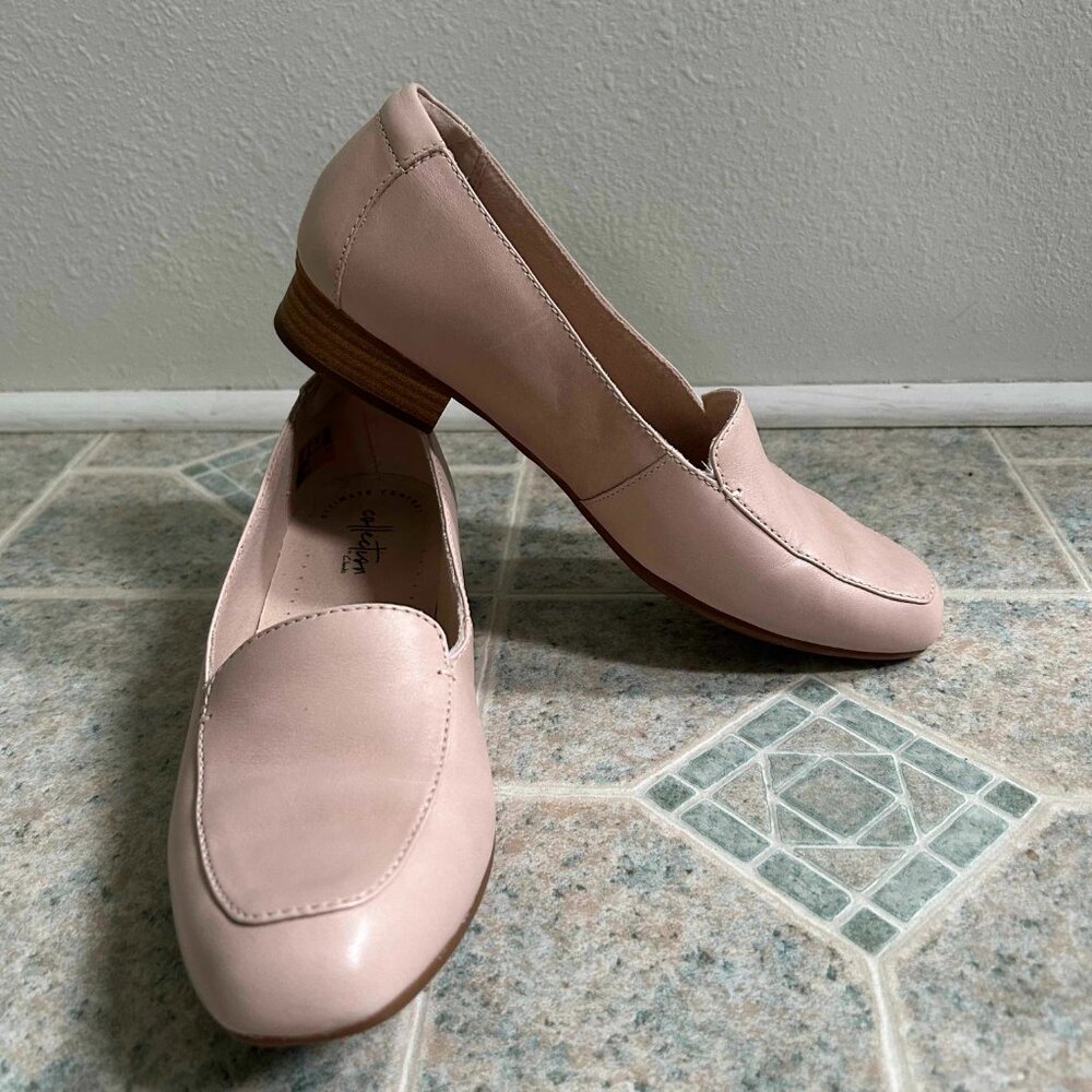 Clarks Women's Pink Loafers